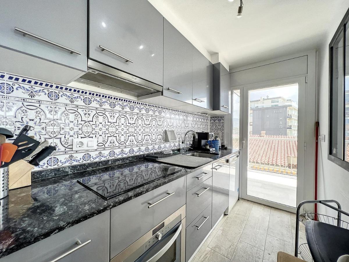 Ferienwohnung Alexandra 1 Era Linea De Mar, Fantastico Piso Tota Roses Exterior foto
